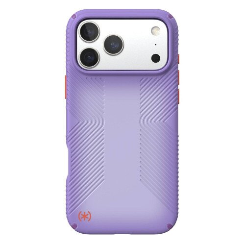 Speck Presidio Lux Grip MagSafe Case for iPhone 17 Pro Max - Purple Fade/Magic Purple/New Poppy