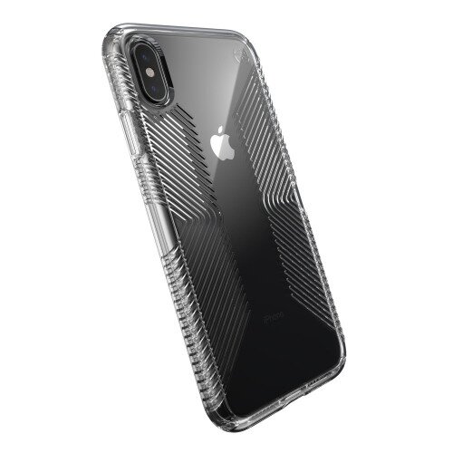 Speck Presidio Perfect-Clear with Grips iPhone XS Max Case