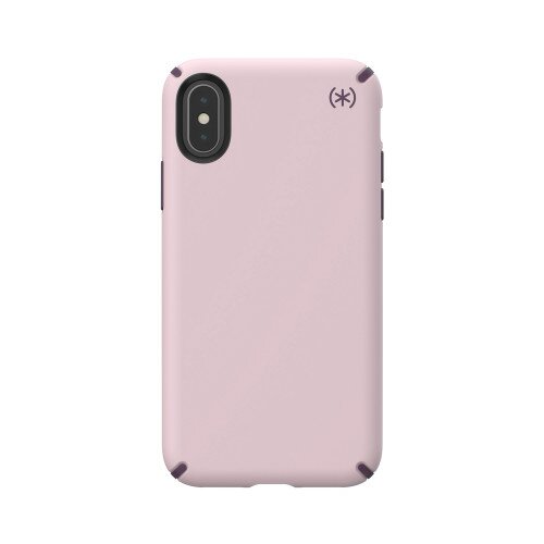 Speck Presidio Pro iPhone XS / X Case - Meadow Pink/Vintage Purple