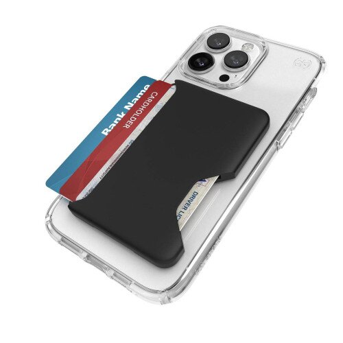 Speck Wallet for MagSafe with ClickLock Case for iPhone - Black