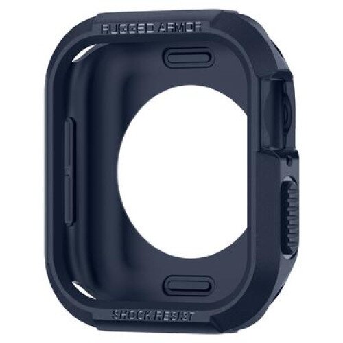 Spigen Rugged Armor Case for Apple Watch Series - Navy Blue - 45mm / 44mm
