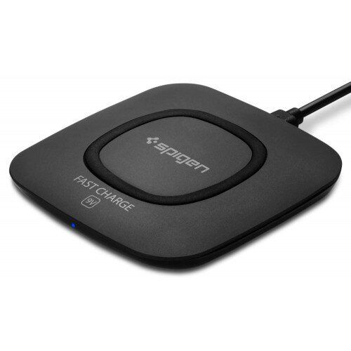 Spigen Essential F301W Wireless Charger - Black
