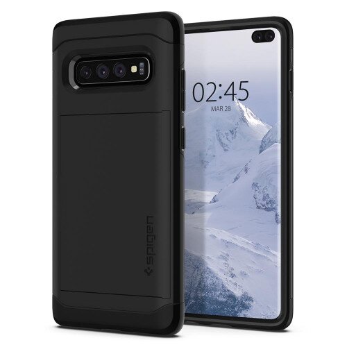 Spigen Galaxy S10 Plus Slim Armor CS Case - Black