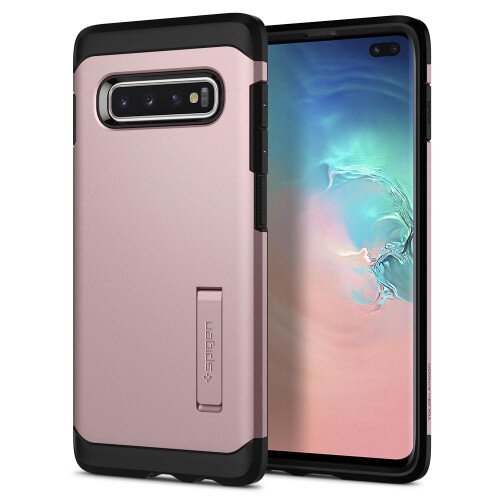 Spigen Galaxy S10 Plus Tough Armor Case - Rose Gold