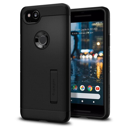 Spigen Google Pixel 2 Case Tough Armor - Black