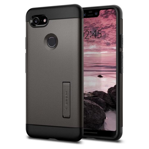Spigen Google Pixel 3 XL Case Slim Armor - Gunmetal