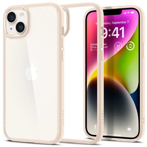 Spigen iPhone 14 Case Ultra Hybrid - Sand Beige