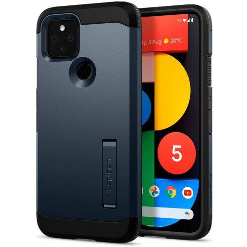 Spigen Pixel 5 Case Tough Armor - Metal Slate