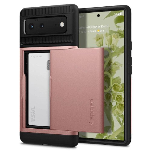 Spigen Slim Armor CS Case for Pixel 6 - Rose Gold