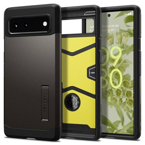 Spigen Tough Armor Case for Pixel 6 - Gunmetal