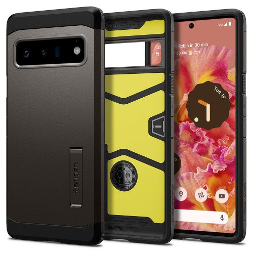 Spigen Pixel 6 Pro Case Tough Armor - Gunmetal