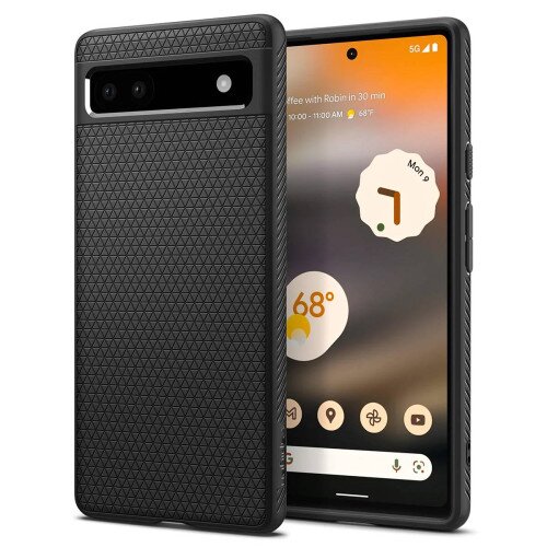 Spigen Pixel 6a Case Liquid Air - Matte Black