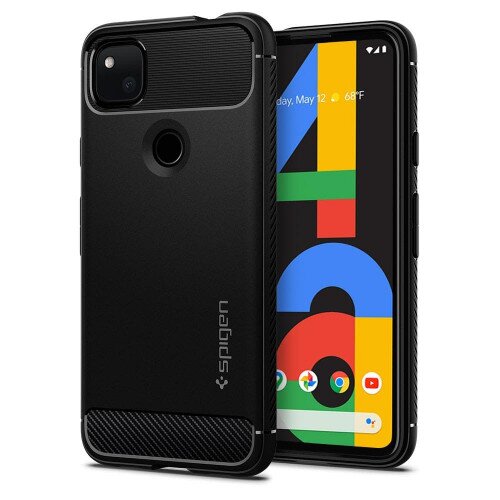 Spigen Rugged Armor Case for Google Pixel 4a