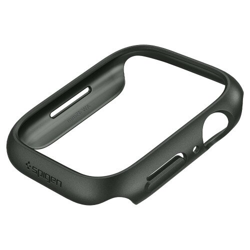 Spigen Thin Fit Case for Apple Watch Series (45mm) - Military Green