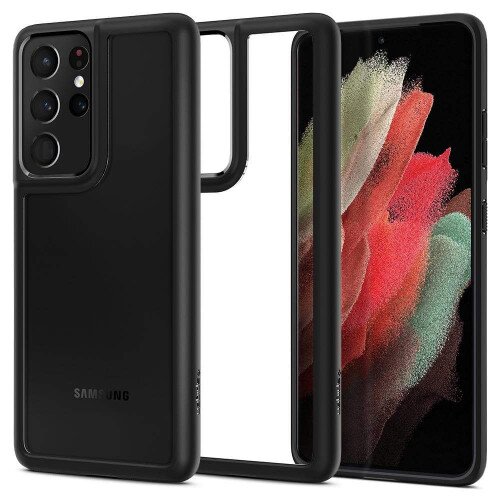 Spigen Ultra Hybrid Case for Galaxy S21 Ultra 5G - Matte Black