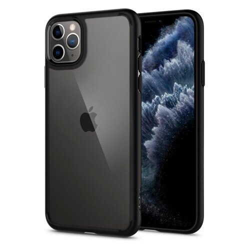 Spigen Ultra Hybrid Case for iPhone 11 Pro Max - Matte Black