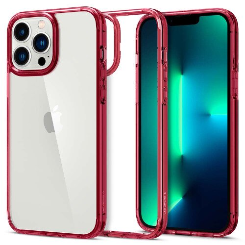 Spigen Ultra Hybrid Case for iPhone 13 Pro Max - Red Crystal