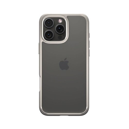 Spigen Ultra Hybrid Case for iPhone 16 Pro Max - Natural Titanium