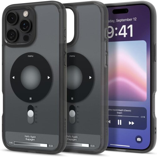 Spigen Ultra Hybrid Classic (Mag Fit) Case for iPhone 16 Pro - Classic Black