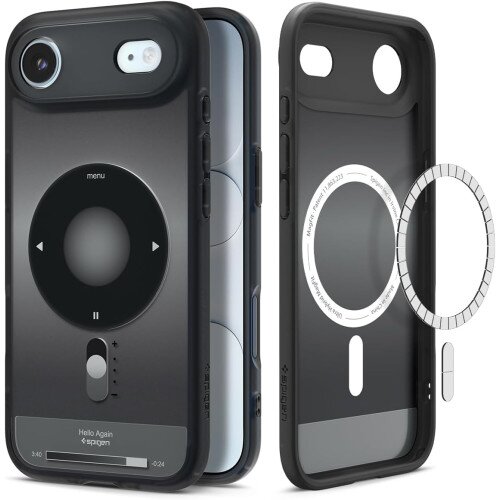 Spigen Ultra Hybrid Classic (Mag Fit) Case with Camera Control for iPhone Air - Classic Black