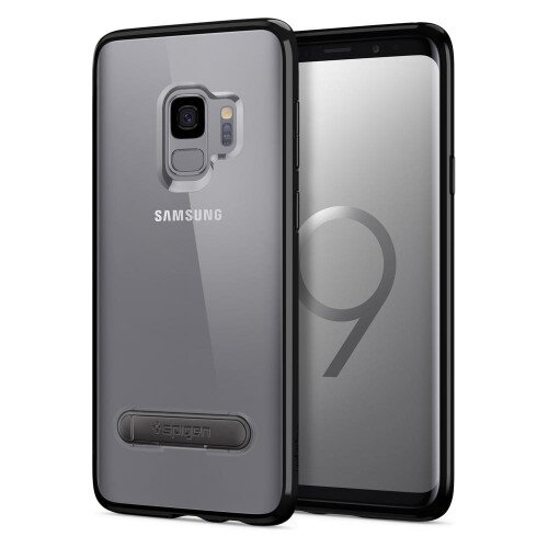 Spigen Ultra Hybrid S Case for Galaxy S9 - Midnight Black