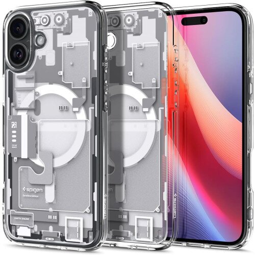Spigen Ultra Hybrid Zero One (Mag Fit) Case For iPhone 16 Plus - White