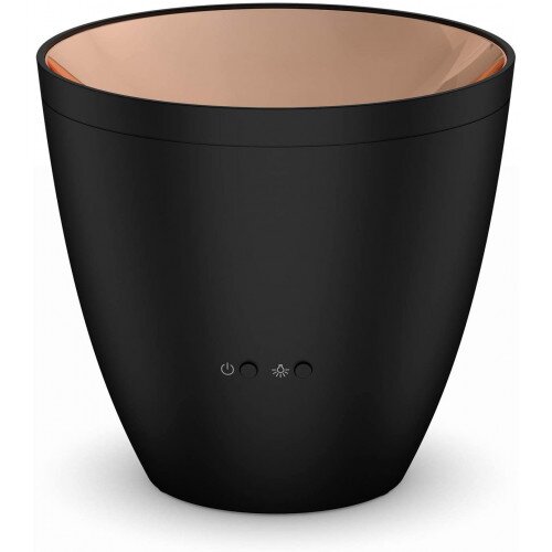 Stadler Form ZOE Glowing Aroma Diffuser with Amber Light - Black