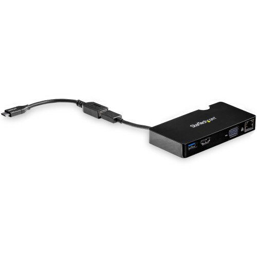 StarTech USB 3.0 Multiport Adapter + USB-C to USB-A Cable - HDMI & VGA - 1xA