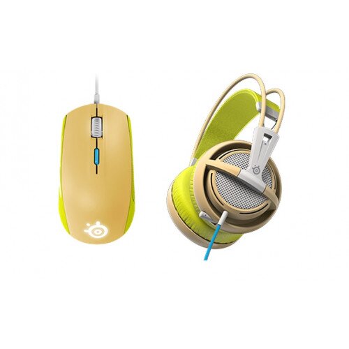 SteelSeries Rival 100 + Siberia 200 Gaia Green