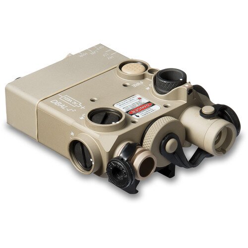 Steiner DBAL-I2 Dual Beam Aiming Laser - Desert Sand - Red Laser