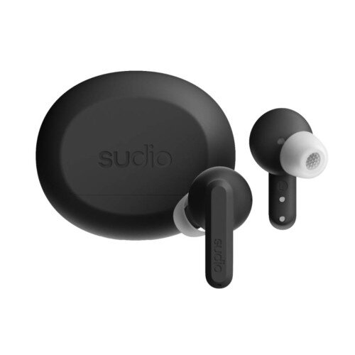 Sudio A3 Pro Noise Cancelling All-Day Earbuds - Cloudy Black