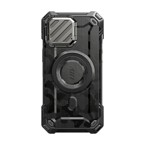 SUPCASE 6.7 inch Unicorn Beetle MAG XT MagSafe Case for iPhone 15 Pro Max - Black Camo