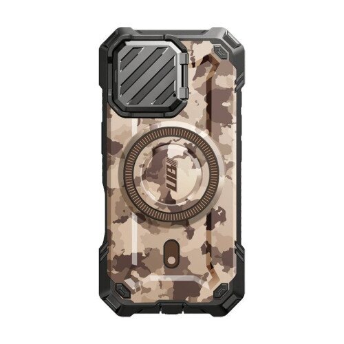 SUPCASE 6.9 Inch Unicorn Beetle MAG XT MagSafe Case for iPhone 16 Pro Max - Splatter Camo
