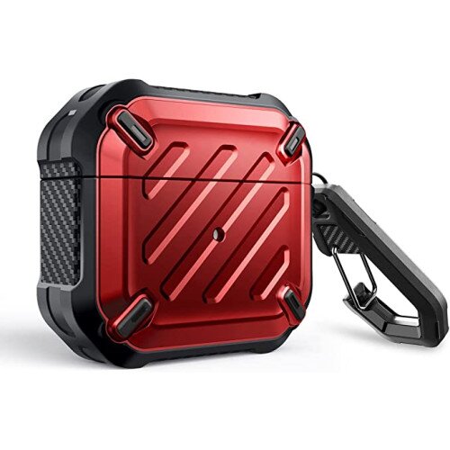 SUPCASE Apple AirPods 3 Unicorn Beetle PRO Rugged Case - Metallic Red