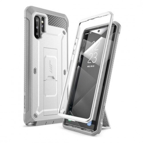 SUPCASE Galaxy Note10 Plus / Note10 Plus 5G Unicorn Beetle Pro Full-Body Rugged Case - White