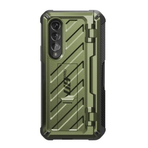 SUPCASE Galaxy Z Fold3 Unicorn Beetle PRO Rugged Case with S-Pen Holder - Dark Green