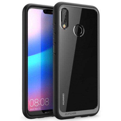 SUPCASE Huawei P20 Lite Unicorn Beetle Style Slim Clear Case - Black
