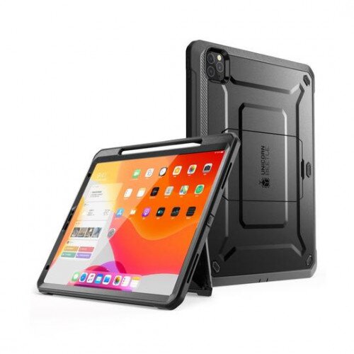 SUPCASE iPad Pro 12.9 Inch (2020) Unicorn Beetle Pro Rugged Case - Black