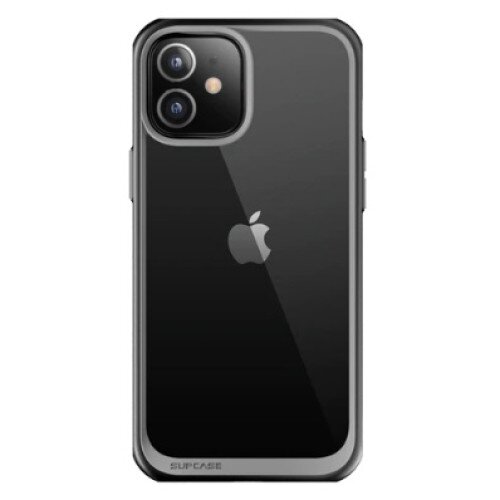 SUPCASE iPhone 12 mini 5.4 inch Unicorn Beetle Style Slim Clear Case - Black