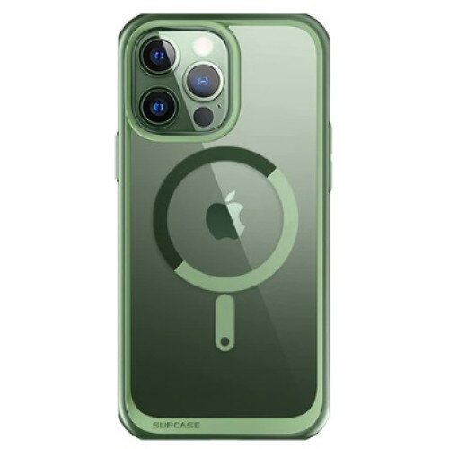 SUPCASE iPhone 13 Pro Max 6.7 inch Unicorn Beetle MAG Slim Clear MagSafe Case - Green