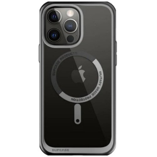 SUPCASE iPhone 13 Pro Max 6.7 inch Unicorn Beetle MAG Slim Clear MagSafe Case - Black