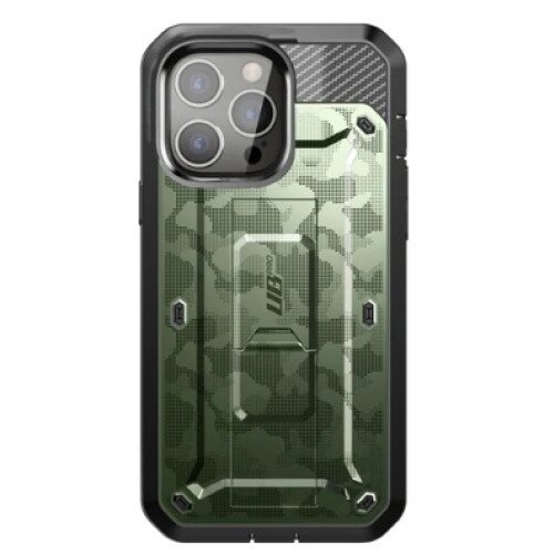 SUPCASE iPhone 13 Pro Max 6.7 inch Unicorn Beetle Pro Rugged Case - Green Camo