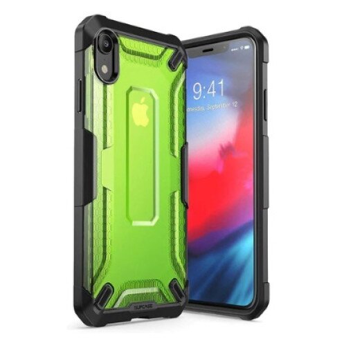 SUPCASE iPhone XR Unicorn Beetle Hybrid Bumper Case - Green