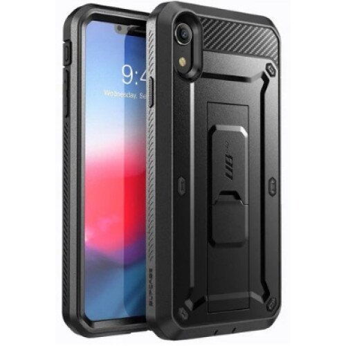 SUPCASE iPhone XR Unicorn Beetle Pro Full-Body Holster Case