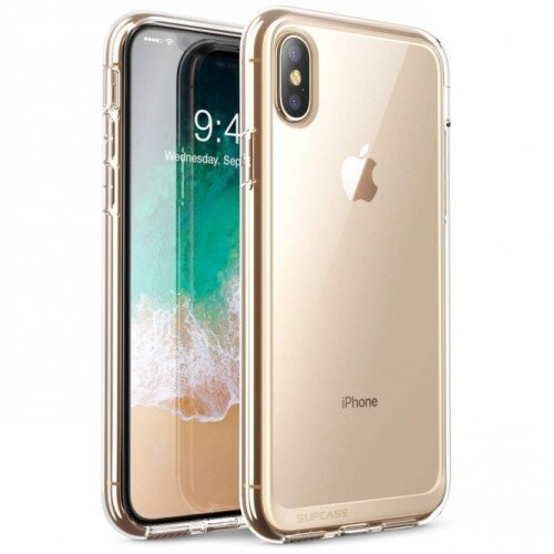 SUPCASE iPhone XS Max Unicorn Beetle Style Slim Clear Case - Clear