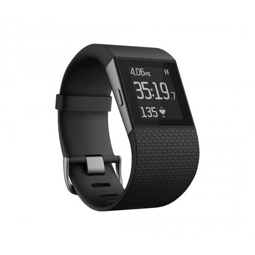 Fitbit Surge GPS Activity Tracking Watch - Black - Large