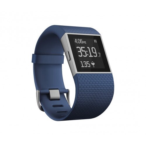Fitbit Surge GPS Activity Tracking Watch - Blue - Small