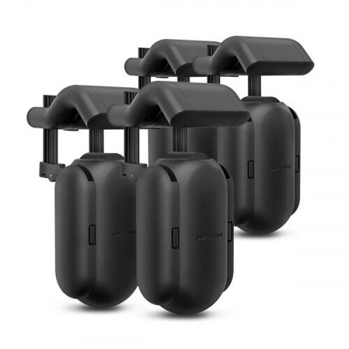 SwitchBot Curtain Smart Wireless Robot - Black - Home Pack (4 Units) - Rod