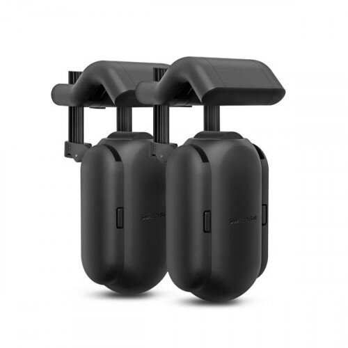 SwitchBot Curtain Smart Wireless Robot - Black - Starter Pack (2 Units) - Rod