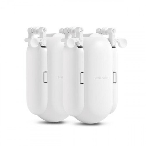 SwitchBot Curtain Smart Wireless Robot - White - Starter Pack (2 Units) - I Rail